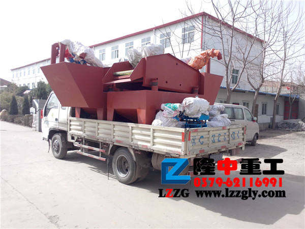 細砂回收機裝車發(fā)貨