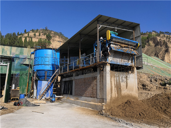 隆中詳解污泥處理設備實現脫水的基本步驟